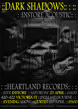 INSTORE HEARTLAND RECORDS 25 APRIL 2015